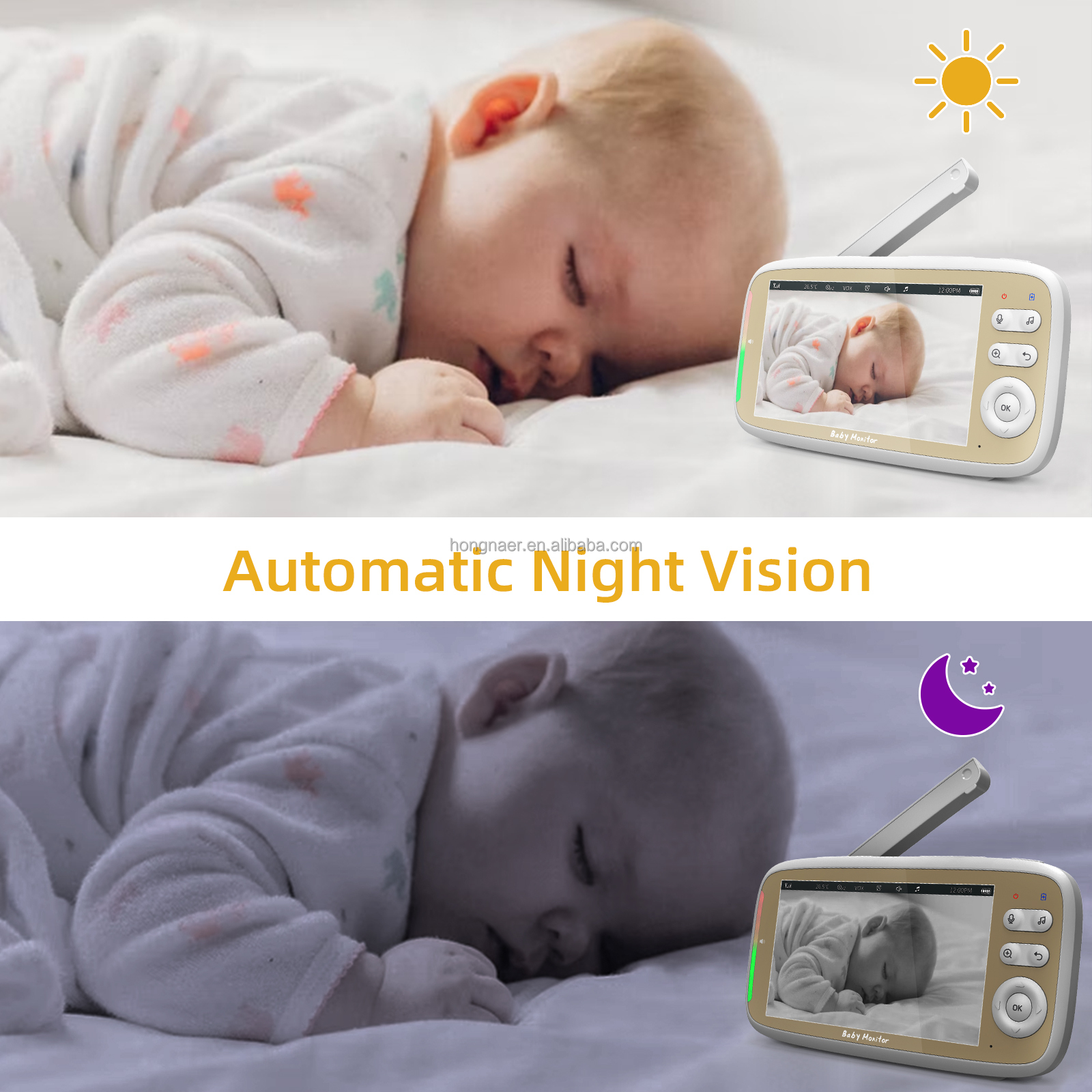 Hongnaer Home Audio Baby CCTV  – Smart Home Cctv Camera Bewertung und Preis