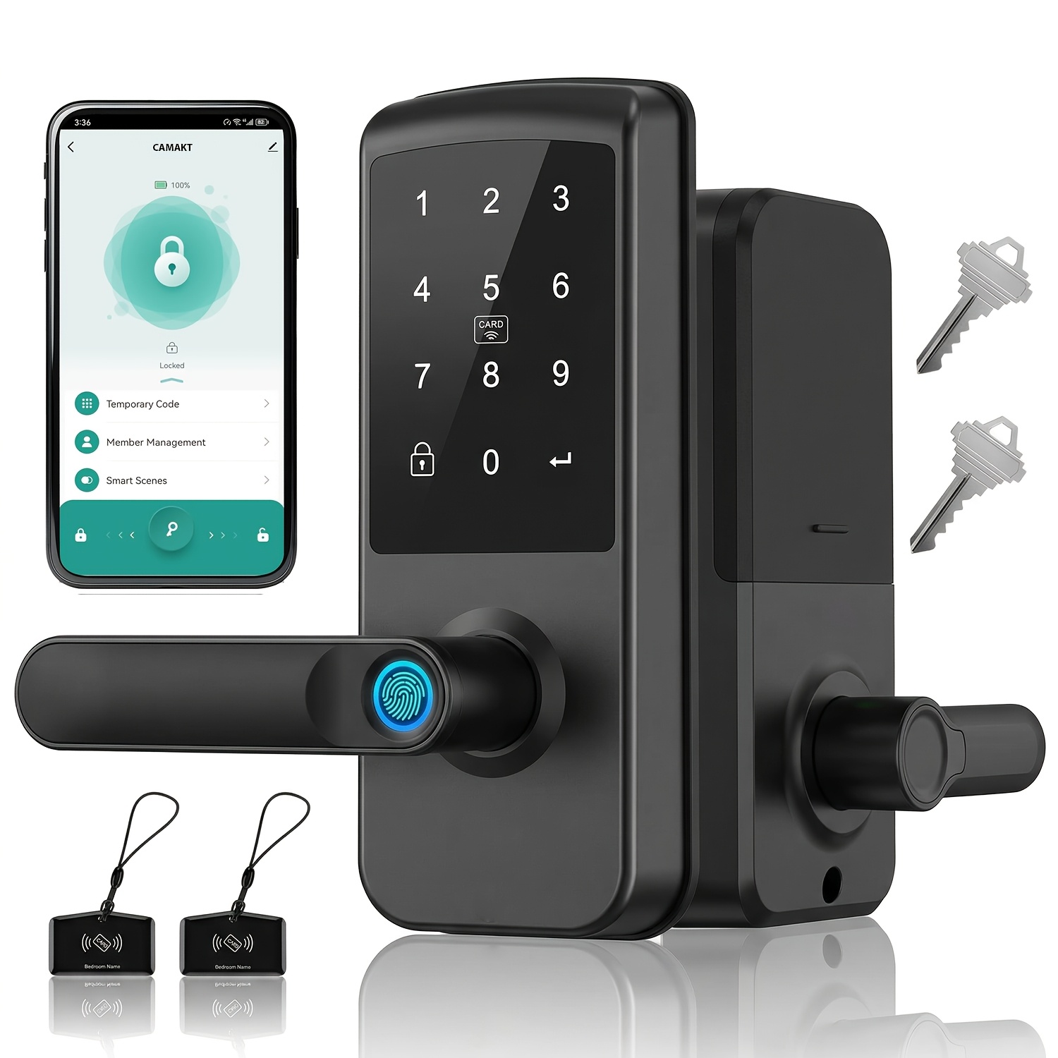 Fingerprint Smart Door Locks ( – Airbnb Smart Home Bewertung und Preis