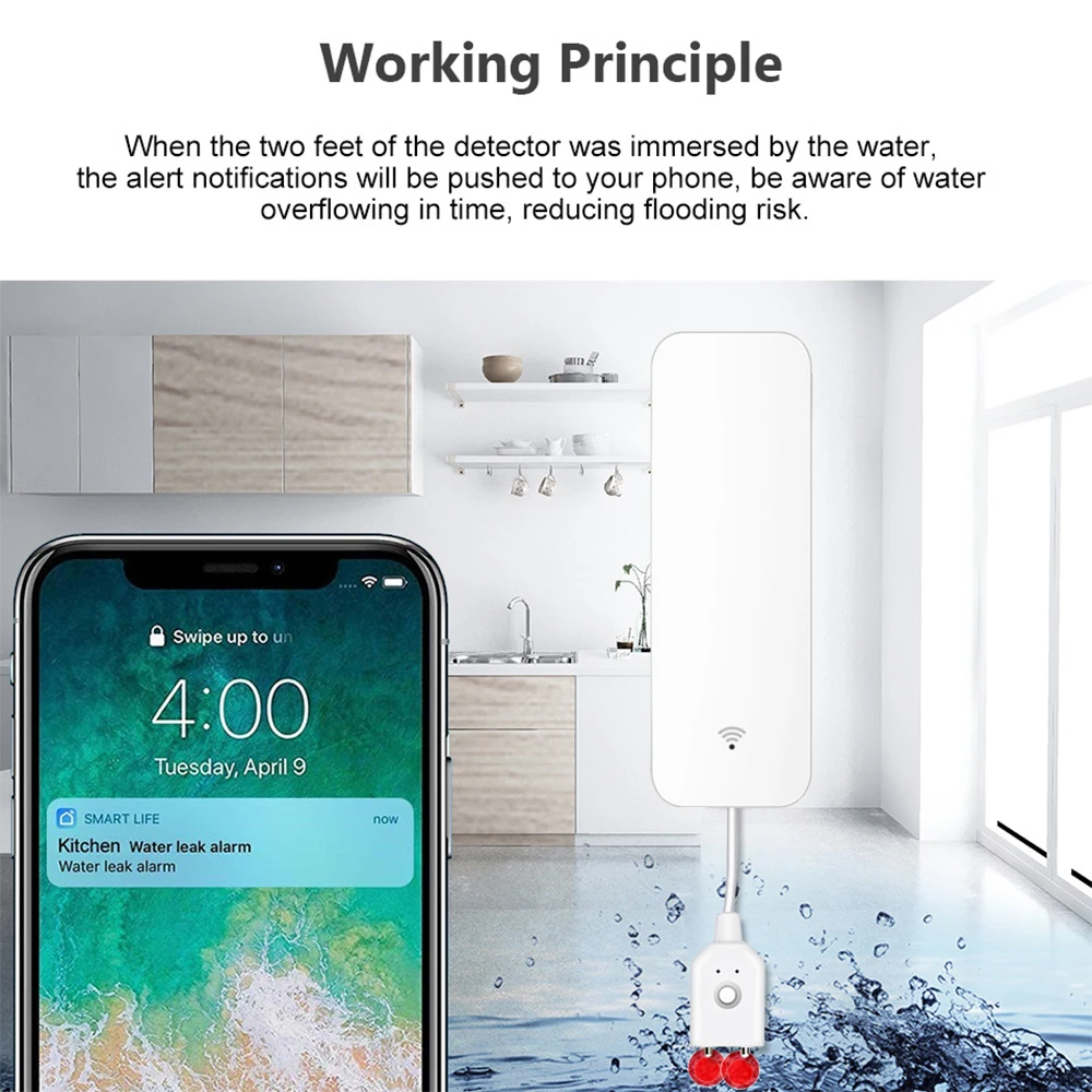 Tuya WiFi  Zigbee Smart Water  – Smart Home Or Smart Home Bewertung und Preis